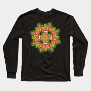 pink passion mandala Long Sleeve T-Shirt